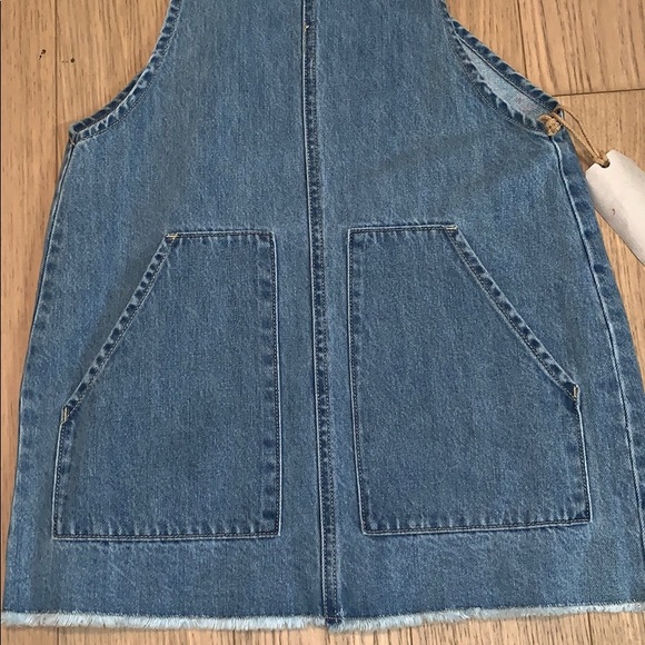 NWT Denim Overall Skirt Size 3 - Picture 3 of 7